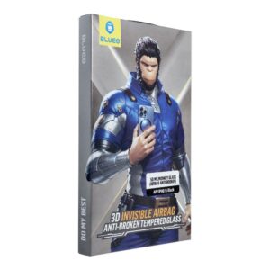 Προστασία οθόνης κινητού 5D Mr. Monkey Glass for Apple iPhone 15 Black (Airbag Anti-broken)