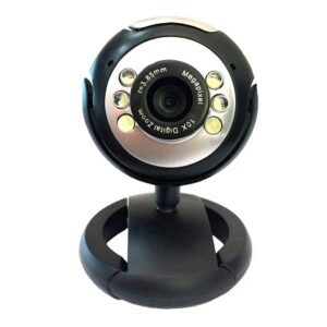 Web Camera CAM01, 0.3MP, 30fps, Plug & Play, μαύρη
