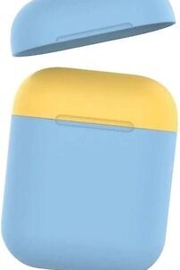 Θηκη Airpods AhaStyle Silicone  PT38 Apple  γαλάζιο-κίτρινο