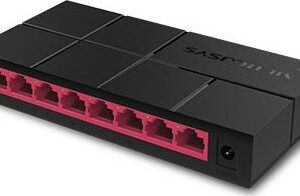 Switch Mercusys 8-port 10/100/1000Mbps Black