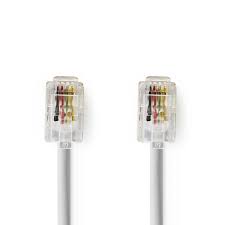 Καλώδιο Nedis Telecom Cable 10m White