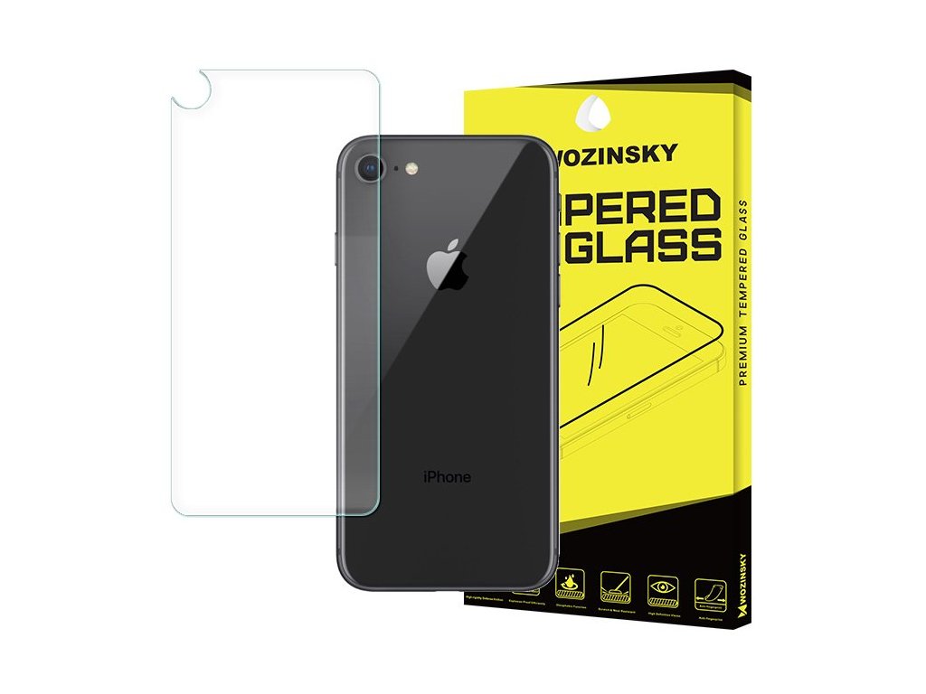 Προστασία Οθόνης Κινητού Wozinski Back Cover Tempered Glass 9H For Apple iPhone 7/8