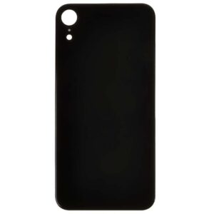 Κάλυμμα Μπαταρίας Κινητού Oem for Apple iPhone XR Backcover Glass With Camera Lens & Adhesive Black
