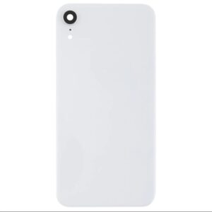 Κάλυμμα Μπαταρίας Κινητού Oem for Apple iPhone XR Backcover Glass With Camera Lens & Adhesive White