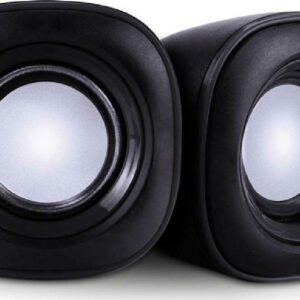 Ηχεία Powertech Essential Sound PT-844 Υπολογιστή 2.0 με Ισχύ 3W σε Μαύρο Χρώμα