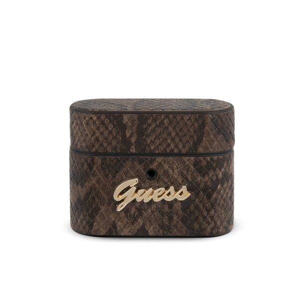 Θήκη Airpod Guess For Apple Pro Brown Python Collection