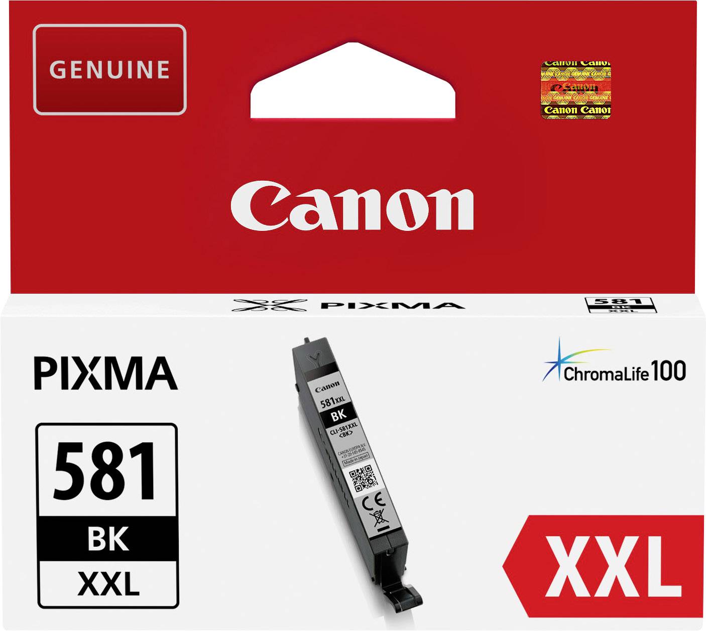 Μελάνι Canon Γνήσιο CLI-581XXL Black