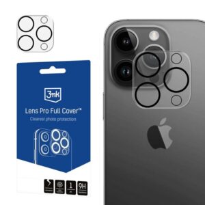 Προστασία Κάμερας 3mk Lens Pro Full Cover for Apple iPhone 15 Pro/15 Pro Max