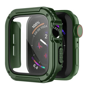 Θήκη Smartwatch Lito Watch Armor 360 Case + Screen Protector for Apple Watch 7 / 8 / 9 (41mm) Green
