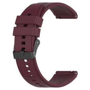 Λουράκι Techsuit Watchband 22mm for Huawei Watch GT 2 (46mm)/GT 2 Pro/GT 3 Pro (46mm)/Ultimate, Xiaomi Watch S1 Burgundy