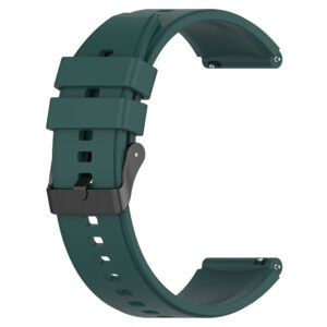 Λουράκι Techsuit Watchband 20mm for Samsung Galaxy Watch 4/5/Active 2, Huawei Watch GT 3 (42mm)/GT 3 Pro (43mm) Dark Green