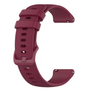 Λουράκι Techsuit Watchband 22mm for Huawei Watch GT 2 (46mm)/GT 2 Pro/GT 3 Pro (46mm)/Ultimate, Xiaomi Watch S1 Burgundy
