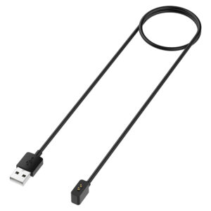 Φορτιστής Techsuit SmartWatch Wireless Charging Cable (TXC3) for Xiaomi Watch, Mi Band 8, USB, 3.5W, 1m Black