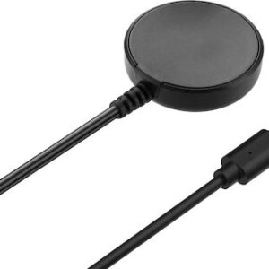 Φορτιστής Techsuit SmartWatch Wireless Charging Cable (TSC21) for Samsung Watch, Type-C, 2.5W, PC Case with Desk Holder Black