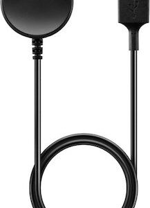 Φορτιστής Techsuit SmartWatch Wireless Charging Cable (TSC11) for Samsung Watch, USB, 2.5W, PC Case with Desk Holder Black