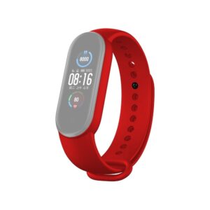 Λουράκι OEM Silicone Strap For Xiaomi Mi-Band 5/6 Red