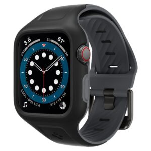 Θήκη Smartwatch Spigen Liquid Air Pro For Apple Watch 4/5/6/Se (40mm) Black