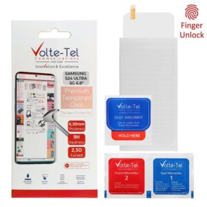 Προστασία οθόνης κινητού Volte-Tel Tempered Glass for Samsung S24 Ultra Clear
