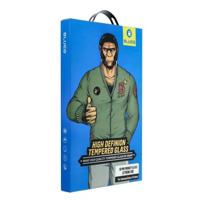 Προστασία Οθόνης Κινητού Mr Monkey Tempered Glass Strong Privacy For Apple iPhone 13 Pro Max/14 Plus Black