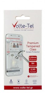 Προστασία Οθόνης Κινητού Volte-Tel Tempered Glass For Xiaomi Redmi 9T/Poco M3 Half Glue