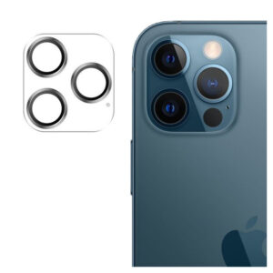 Προστασία Κάμερας Joyroom Shining Series for Apple iPhone 12 Pro Camera Tempered Glass Full Glue Silver