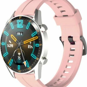 Λουράκι Hurtel Series Two Silicone Strap For Huawei Watch GT/GT 2/GT 2 Pro 46mm Pink