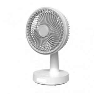 Ανεμιστήρας Γραφείου Platinet Wireless with Led Lamp Rechargable 3000 MHA White