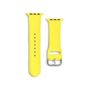 Λουράκι Hurtel Silicone Strap APS for Apple Watch 42/44/45/49mm Strap Watch Bracelet Yellow