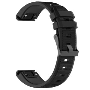 Λουράκι Techsuit Watchband QuickFit 20mm (W058) for Instinct 2S/2S Solar/Approach S70 42mm/fenix 7S Pro Sapphire Solar Black