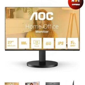 Οθόνη AOC 27B3HA2 FHD IPS Monitor 27'' 100 Hz with Speakers (AOC27B3HA2)