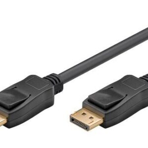 Καλώδιο DisplayPort GOOBAY 65810 Certified 8K/60Hz 32.4 Gbps 3m Μαύρο