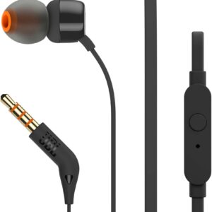 Ακουστικό Handsfree JBL In-Ear T110 Black