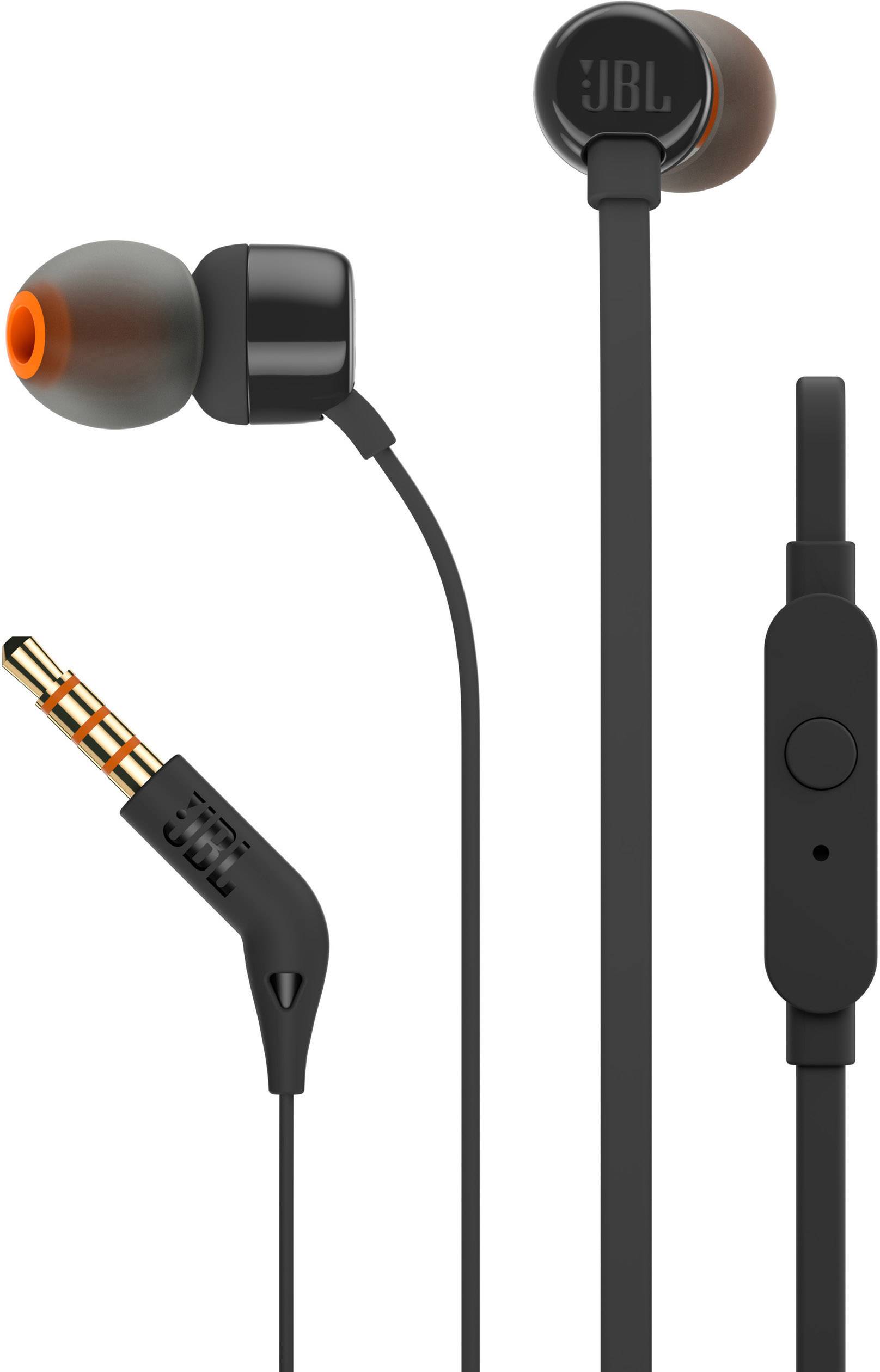 Ακουστικό Handsfree JBL In-Ear T110 Black