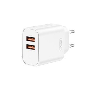 Φορτιστής κινητού XO Wall Charger CE34 2x USB 2,4A White