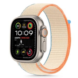 Λουράκι Tech Protect Nylon for Apple Watch 6 / 7 / 8 / 9 / 10 / SE (40 / 41/ 42mm) Cream