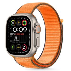 Λουράκι Tech Protect Nylon for Apple Watch 6/7 /8 /9 /10 / SE (40 /41/42mm) Kumquat