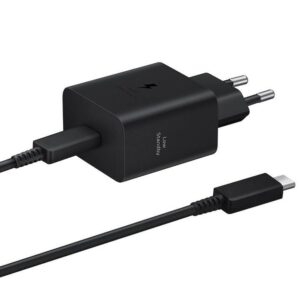 Φορτιστής κινητού Samsung USB-C 45W + USB-C Cable Black