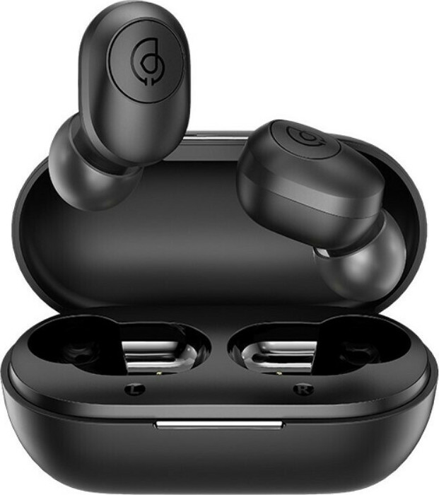 Ακουστικό Haylou GT2S In-ear Bluetooth Handsfree με Θήκη Φόρτισης Μαύρα - Image 2