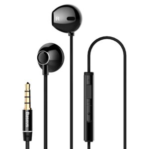 Ακουστικό Baseus Encok H06 Lateral Earphones Earbuds with Remote Control Black