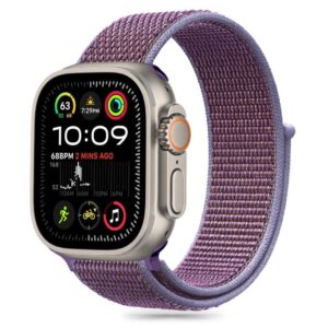 Λουράκι Tech-Protect Nylon for Apple Watch 6/7/8/9/10/SE/Ultra 1/2 44/45/49mm Lilac