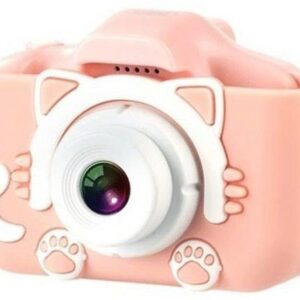 Παιδική Κάμερα XO XJ01 Cartoon Dual Lens Pink