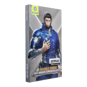 Προστασία οθόνης κινητού BlueO 5D Mr. Monkey Glass Tempered Glass for Apple iPhone 14 Pro Max Black (Airbag Anti-broken)