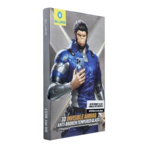 Προστασία οθόνης κινητού BlueO 5D Mr. Monkey Glass Tempered Glass for Apple iPhone 15 Pro Max Black (Airbag Anti-broken)