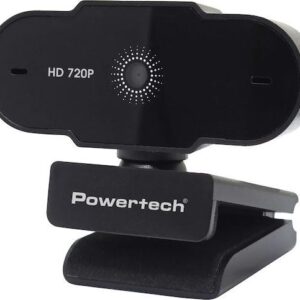 Web Camera Powertech HD 720p 0.9MP Black