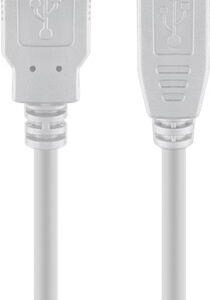Goobay USB 2.0 Cable USB-A male - USB-B male Γκρι 5m