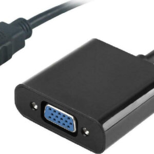 PowerTech Adapter HDMI (M) to VGA (F) Black