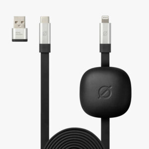 Atom Studios Fast Charge for iPhone Lightning Cable and Weight 1.8m Black