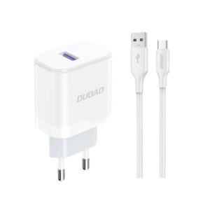 Φορτιστής Κινητού Dudao USB to USB-C 18W White