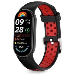 Λουράκι Tech Protect Iconband Air for Xiaomi Smart Band 8/9/10/NFC Black/Red