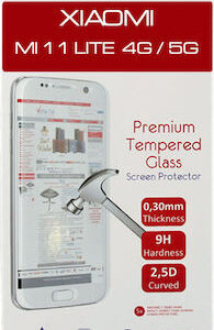 Προστασία οθόνης κινητού Volte-Tel Full Glue Tempered Glass for Mi 11 Lite 5G